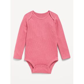 Old Navy SoftMode Long-Sleeve Bodysuit for Baby - Rose Cloud in Kuwait