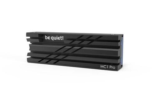 be quiet! MC1 Pro M.2 SSD Cooler, Heatpipe Heatsink for 2280 NVMe, Dual-Sided Compatible, Black Aluminum for Maximum Cooling Performance, BZ003 in Saudi Arabia