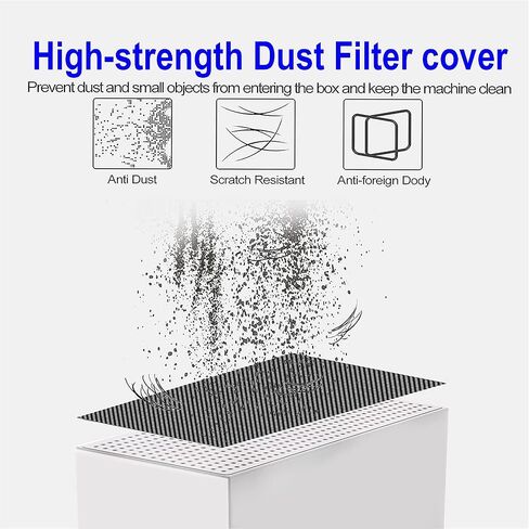 [2Pack] 1200x300mm DIY PC Case Dust Mesh Filter for Computer Case,Vent Dust Filter Cover PVC Case DustProof Filter Cover,PC Mesh Grill with Magnetic Stripe Computer Cooler Fan Dust Filter for PC Case in Saudi Arabia