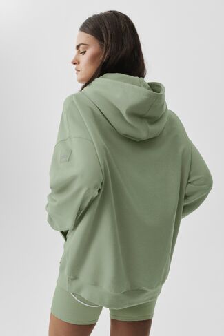 Alo Yoga Double Take Hoodie - Dune Grass in Kuwait