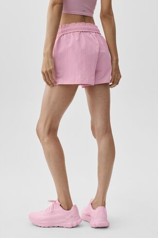 Alo Yoga Alumni Short - Pink Marshmallow in Saudi Arabia