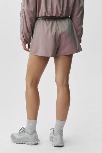 Alo Yoga High-Waist Prismatic Short - Pink Moonlight in Kuwait
