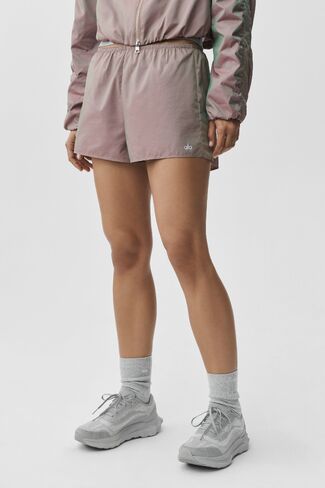 Alo Yoga High-Waist Prismatic Short - Pink Moonlight in Kuwait