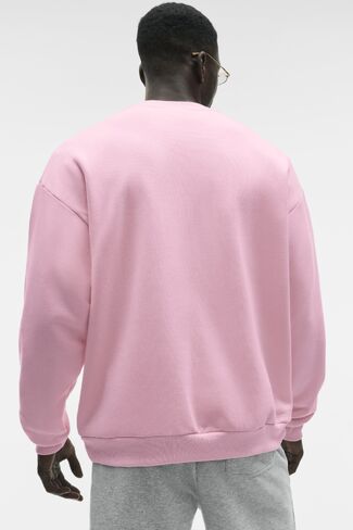 Alo Yoga Accolade Crew Neck Pullover - Pink Marshmallow in Kuwait