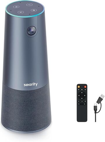 NEARITY C45 2K Video Conference Webcam with Microphone and Speaker | All in One Conference Webcam in Saudi Arabia