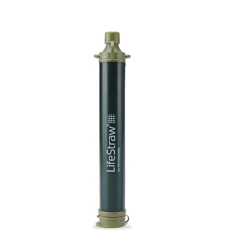 LifeStraw Personal Water Filter for Hiking,Travel and Emergency, Green, 1PK | Water Filter for Hiking, Camping, Travel, and Emergency Preparedness, Removes Bacteria & Parasites in Kuwait