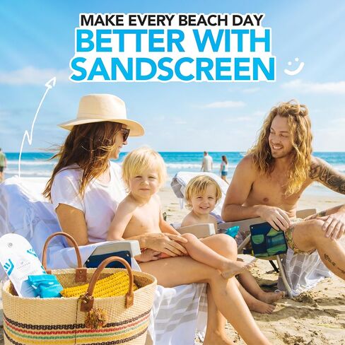 Sand Removal Bag – Talc-Free Sand Remover for Beach Days – Helps Remove Grains from Skin Without Water – Portable Microfiber Beach Accessories Must Haves for Hands, Feet, and Legs – Pack 1 in Saudi Arabia