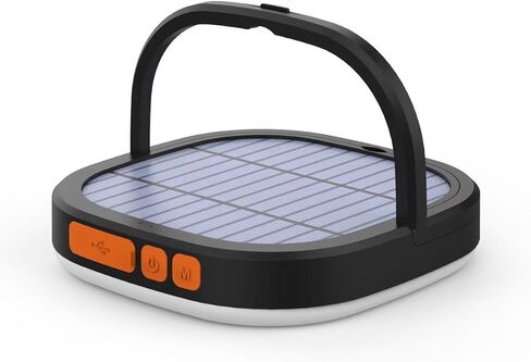 LED Camping Lantern, Solar Lanterns, 5000mAh Rechargeable Light 2000 Lumens 5 Light Modes, IP65 Waterproof with USB Charging – Lanterns for Power outages Hurricane, Hiking, Fish, Emergency, and Home in Saudi Arabia