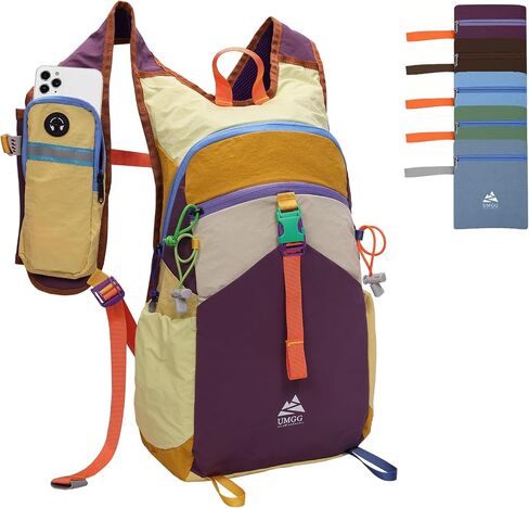 15L Small Hiking Backpack Travel Daypack Colorful Lightweight Packable Foldable Casual Backpack for Women Men in Saudi Arabia