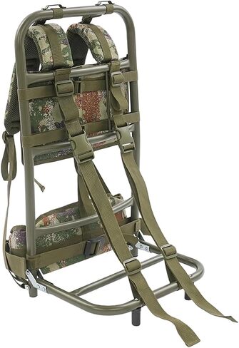 Hiking/Hunting Backpack Frame, Aluminum External Frame Backpack | Lightweight & Foldable, 130lbs Load Capacity, Ergonomic Design, 27.56 x 14.57 x 9.84 Inches in Saudi Arabia