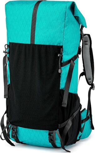 Hiking Backpack,40L to 50L Extra Large Capacity Hiking Bag,Internal Frame Camping Backpack,Upgraded X-PAC Lightweight Sport Daypack Travel Backpack Fit For Mountain Climbing Camping(Grey Green) in Saudi Arabia
