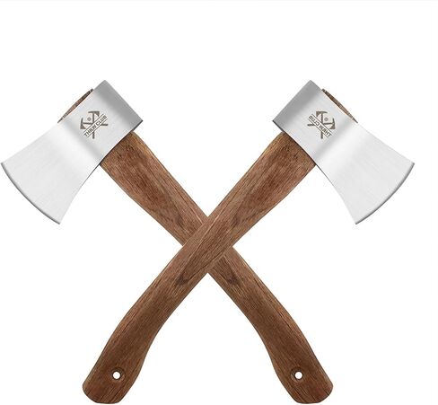 Throwing Axe, 3 Pack 14.6" Throwing Hatchet with High Carbon Steel & Wooden Handle, Great for Axe Throwiing Game, Competition and Recreation, Gift for Men in Saudi Arabia
