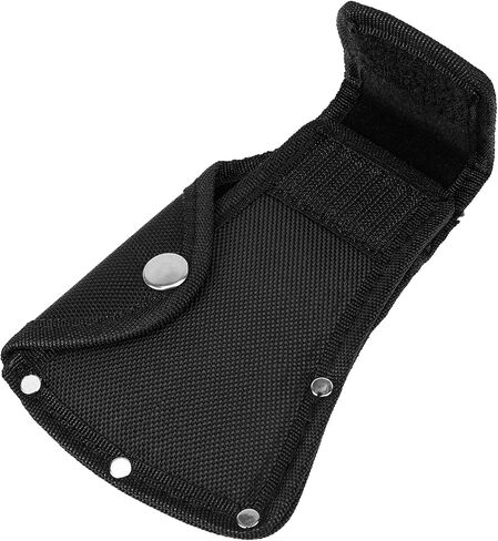 Hatchet Head Sheath Black Axe Sheath, Axe Head Cover for 1-1/4lb Axes, Double Snap Hatchets Blade Protector Hatchets Cover Hatchet Edge Protector for Outdoor Hiking Outdoors Work Axes Jacket in Saudi Arabia