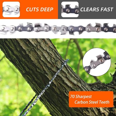 Rope Saw 55 inch High Limb Rope Saw with 70 Sharp Teeth, Rope Saw Tree Saw High Limb Both Sides, Pocket chainsaw in Saudi Arabia