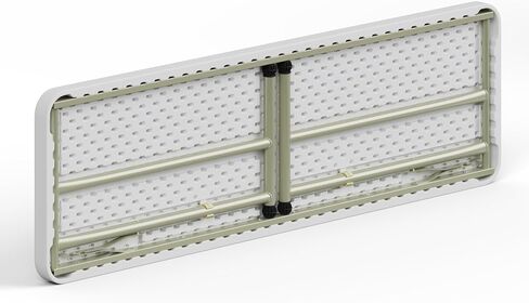 18" W x 60" L x 29" H Plastic Rectangle Folding Utility Heavy Duty Table | Pack of 5 | Indoor Outdoor Dining Kitchen Wedding Market Events Camping BBQ in Saudi Arabia