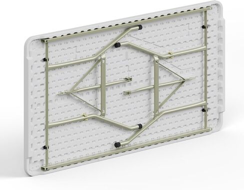 30" W x 60" L x 29" H Plastic Rectangle Folding Utility Heavy Duty Table | Pack of 5 | Indoor Outdoor Dining Kitchen Wedding Market Events Camping BBQ in Saudi Arabia