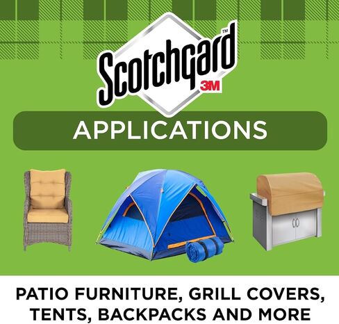 Scotchgard Outdoor Water Shield Fabric Spray, Water Repellent Spray for Spring and Summer Outdoor Gear and Patio Furniture, 10.5 Ounces in Saudi Arabia