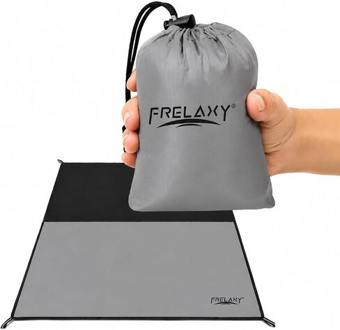 Frelaxy Pocket Picnic Blanket, Waterproof Blanket for Beach Festival | Lightweight compact design, Multi-use outdoor blanket, Waterproof & sandproof material, Easy to carry, Picnic, Camping in Saudi Arabia