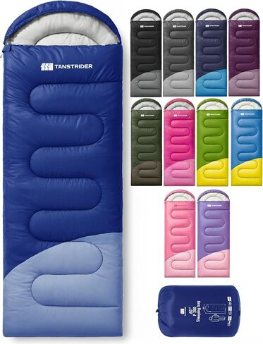 Sleeping Bags for Adults,Compact Lightweight Backpacking Sleeping Bag with Compression Sack for Youth, Camping Essentials Gearfor Hiking Travel Climbing Outdoor&Indoor Use in Saudi Arabia