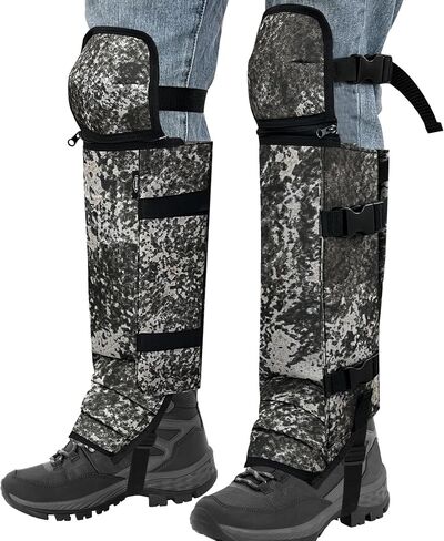 Snake Gaiters Leg Guards, Waterproof Snake Guards, Adjustable Snake Bite Protection for Lower Legs, Snake Chaps for Men & Women, Snake Proof Gaiters for Hunting,Outdoor and Farm Working in Saudi Arabia