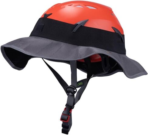 Land Helmets Sunshade Helmet Accessory – Reflective Brim, Adjustable Velcro Sides, Lightweight UV Protection in Saudi Arabia