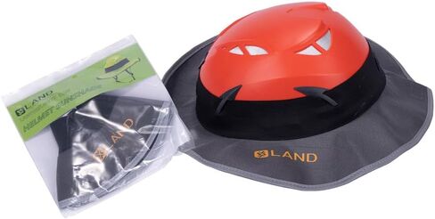 Land Helmets Sunshade Helmet Accessory – Reflective Brim, Adjustable Velcro Sides, Lightweight UV Protection in Saudi Arabia