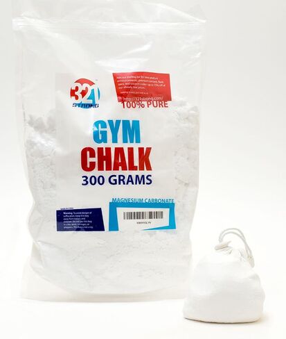100 Gram (3.52 oz) Loose Gym Chalk - for Weightlifting, Rock Climbing, Kettlebells, and Gymnastics in Saudi Arabia