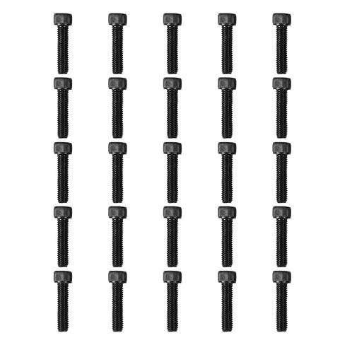 Atomik 3/8 × 1-1/2 بوصة طويلة الخيوط بالكامل سبائك الصلب البراغي 25 حزمة الأجهزة المعمرة لتسلق الصخور يحمل 3/8-16 ألين رئيس المقبس غطاء الترباس مصممة للاستخدام الداخلي لوازم الجدار in Kuwait