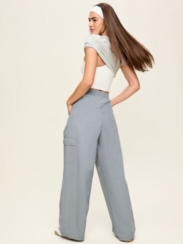 بنطال Old Navy منسوج متوسط ​​الارتفاع وقابل للتعديل - نجم الرماية in Kuwait