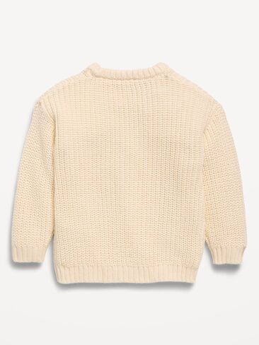 Old Navy Unisex Loose Sweater for Baby - Brown Bear in Kuwait