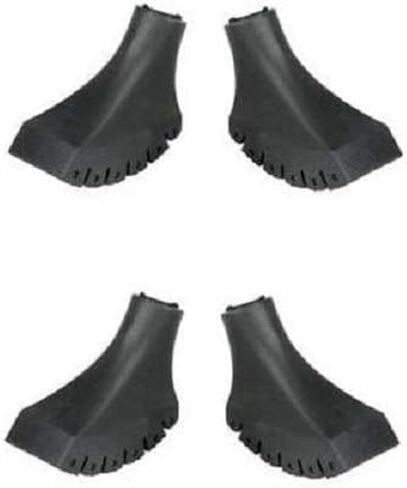 Nordic Tapered Four Pack Rubber Tips + York Nordic Purple Haze Nordic Walking Poles in Saudi Arabia