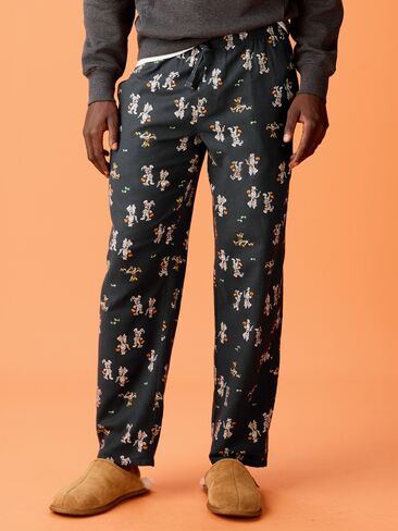 Old Navy Old Navy x Disney Mickey Mouse Flannel Pajama Pants for Men - Panthers in Kuwait