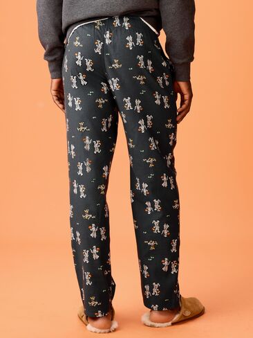 Old Navy Old Navy x Disney Mickey Mouse Flannel Pajama Pants for Men - Panthers in Kuwait