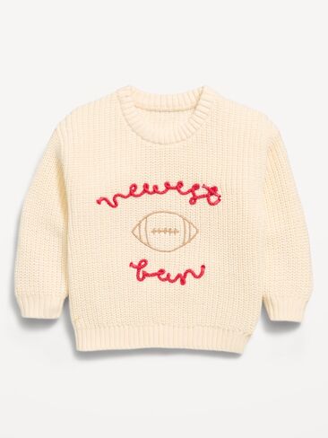 Old Navy Unisex Loose Sweater for Baby - Football in Kuwait