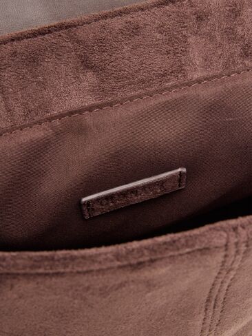 Old Navy Oversized Slouchy Clutch - Black Coffee in Kuwait
