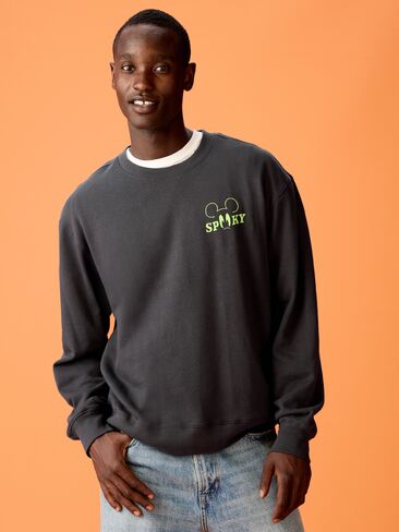 Old Navy Old Navy x Disney Mickey Mouse Oversized Crew Sweatshirt for Adults - Mummy in Kuwait
