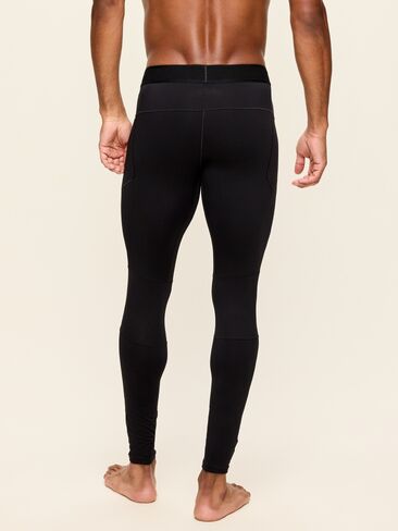 Old Navy Solid Baselayer Tights - Black Jack in Kuwait