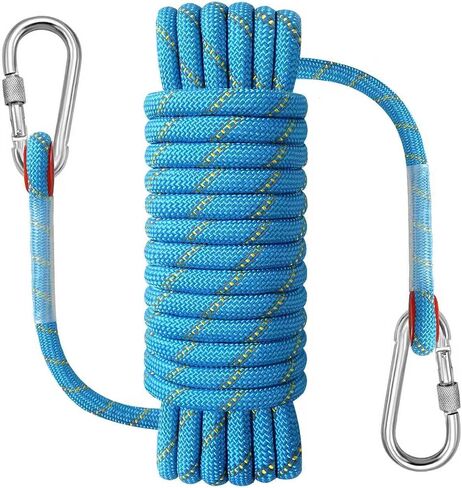 Kayak Rope with Hook, Reflective, Floating, for Boating, Marine, Mooring, Canoe, Paddleboard, Climbing, Arborist, Rappelling in Kuwait