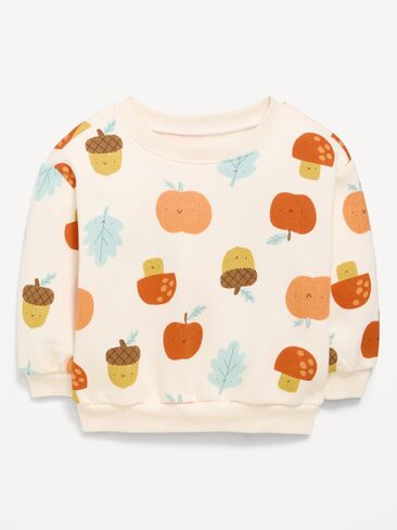 Old Navy Printed Crew-Neck Sweatshirt for Baby - Harvest in Kuwait