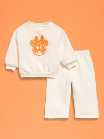طقم سويت شيرت وسروال رياضي Old Navy Old Navy x Disney Minnie Mouse للأطفال - Creme De La Creme in Kuwait