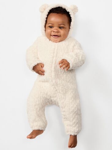 قطعة واحدة بغطاء للرأس بأكمام طويلة من Old Navy للأطفال - Creme De La Creme in Kuwait