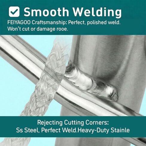 Port-A-Wrap, Stainless Portawrap for Tree Work, Arborist Tree Rigging Equipment for Rope Up to 3/4'', 9000lb MBS, 10:1 Work Load Ratio at 3000lbs(POWMSS), Large Size 12.2''x10.6'' in Saudi Arabia