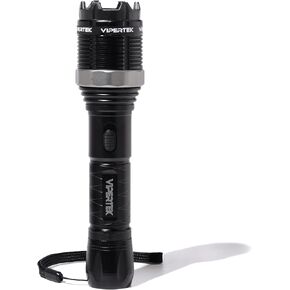 VIPERTEK VTS-T01 Aluminum Stun Gun for Self Defense Rechargeable with LED Flashlight in Kuwait