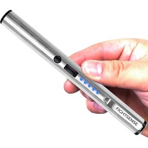 FIGHTSENSE Pen Stun Gun for Self Defense Battery Life Indicator, Belt Clip, Pen Flashlight stun Gun for Women self Defense in Saudi Arabia