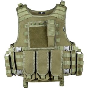 Tactical Airsoft Vest Adjustable Modular Paintball Vest in Saudi Arabia