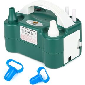 Electric Balloon Pump, Portable Electric Balloon Blower Machine Balloon Air Pump Dual Nozzle 110V 600W Balloon Inflator for Party Decorations in Saudi Arabia