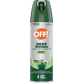 OFF! Deep Woods Dry Insect & Mosquito Repellent Bug Spray, 4 oz, (2-Pack) in Saudi Arabia