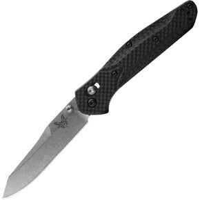 Benchmade Osborne EDC Knife, Black G10 Handle, S30V Steel Blade (940-2) | Reverse Tanto blade in Kuwait