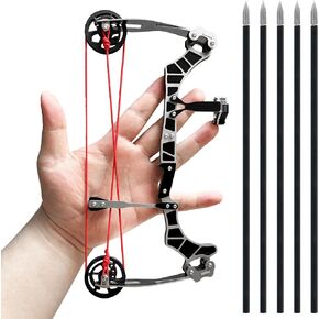 Archery Bow Set Left and Right Hand Compound Bow Hunting Bow Metal Material Catapult RH/LH for Practice Archery in Kuwait
