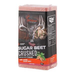 ابتكارات WILDGAME بنجر السكر المطحون 4 رطل من الطوب الغزلان الجاذب | كتلة معدنية حلوة سهلة الاستخدام وطويلة الأمد تم إطلاقها للغزلان in Kuwait